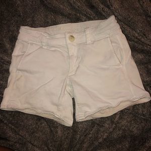 white shorts